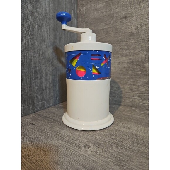 Vintage Manual Sno Cone Maker Nostalgia Back to Basics Shaver Shaved Ice - Picture 3 of 7